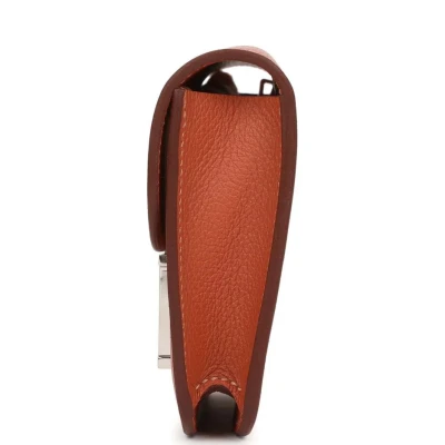 Hermes Constance Slim Wallet Brique Evercolor Palladium Hardware Hermes Constance Slim Wallet Brique Evercolor Palladium Hardware