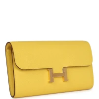 Hermes Constance To Go Wallet Jaune De Naples Epsom Gold Hardware Hermes Constance To Go Wallet Jaune De Naples Epsom Gold Hardware