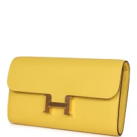 Hermes Constance To Go Wallet Jaune De Naples Epsom Gold Hardware Hermes Constance To Go Wallet Jaune De Naples Epsom Gold Hardware