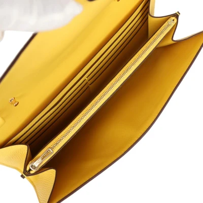 Hermes Constance To Go Wallet Jaune De Naples Epsom Gold Hardware Hermes Constance To Go Wallet Jaune De Naples Epsom Gold Hardware