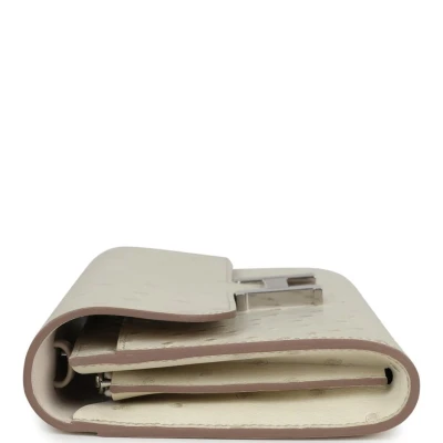 Hermes Constance Wallet To Go Beton Ostrich Palladium Hardware Hermes Constance Wallet To Go Beton Ostrich Palladium Hardware
