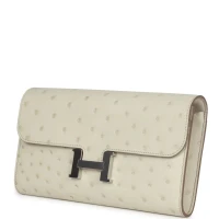 Hermes Constance Wallet To Go Beton Ostrich Palladium Hardware Hermes Constance Wallet To Go Beton Ostrich Palladium Hardware