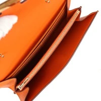 Hermes Constance Wallet To Go Orange Epsom Gold Hardware Hermes Constance Wallet To Go Orange Epsom Gold Hardware