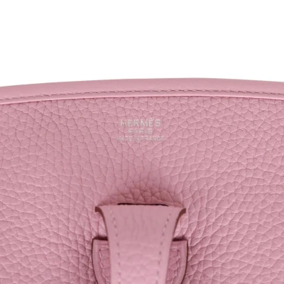 Hermes Evelyne III PM Mauve Sylvestre Clemence Palladium Hardware Hermes Evelyne III PM Mauve Sylvestre Clemence Palladium Hardware