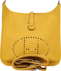 Hermes Evelyne III PM Sun Clemence Palladium Hardware Hermes Evelyne III PM Sun Clemence Palladium Hardware