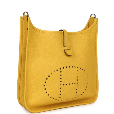 Hermes Evelyne III PM Sun Clemence Palladium Hardware Hermes Evelyne III PM Sun Clemence Palladium Hardware