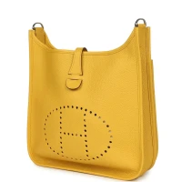 Hermes Evelyne III PM Sun Clemence Palladium Hardware Hermes Evelyne III PM Sun Clemence Palladium Hardware