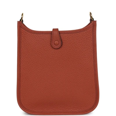 Hermes Evelyne TPM Cuivre Clemence Gold Hardware