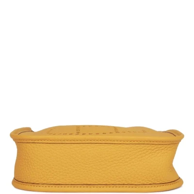 Hermes Evelyne TPM Jaune Ambre Clemence Gold Hardware