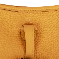 Hermes Evelyne TPM Jaune Ambre Clemence Gold Hardware