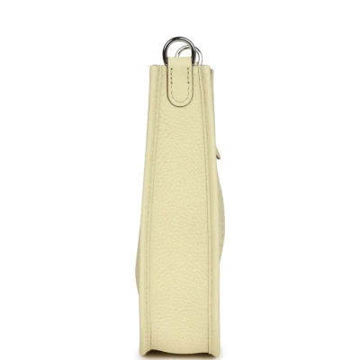 Hermes Evelyne TPM Jaune Milton Clemence Palladium Hardware Hermes Evelyne TPM Jaune Milton Clemence Palladium Hardware