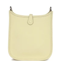 Hermes Evelyne TPM Jaune Milton Clemence Palladium Hardware Hermes Evelyne TPM Jaune Milton Clemence Palladium Hardware