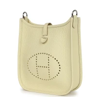 Hermes Evelyne TPM Jaune Milton Clemence Palladium Hardware Hermes Evelyne TPM Jaune Milton Clemence Palladium Hardware