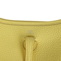 Hermes Evelyne TPM Limoncello Clemence Palladium Hardware Hermes Evelyne TPM Limoncello Clemence Palladium Hardware