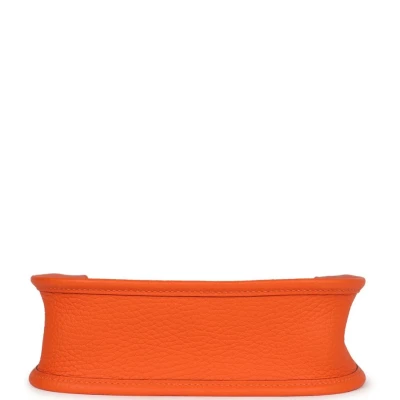 Hermes Evelyne TPM Orange Minium Clemence Gold Hardware
