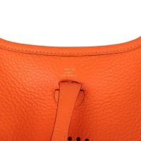 Hermes Evelyne TPM Orange Minium Clemence Gold Hardware