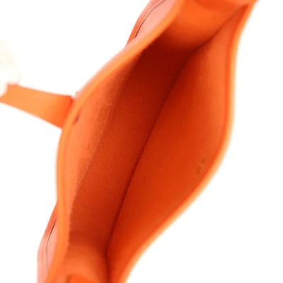 Hermes Evelyne TPM Orange Minium Clemence Gold Hardware