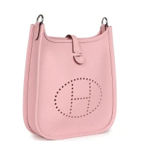 Hermes Evelyne TPM Rose Sakura Clemence Palladium Hardware Hermes Evelyne TPM Rose Sakura Clemence Palladium Hardware