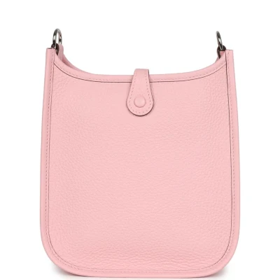 Hermes Evelyne TPM Rose Sakura Clemence Palladium Hardware Hermes Evelyne TPM Rose Sakura Clemence Palladium Hardware
