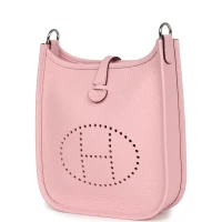 Hermes Evelyne TPM Rose Sakura Clemence Palladium Hardware Hermes Evelyne TPM Rose Sakura Clemence Palladium Hardware