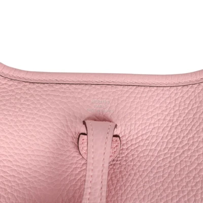 Hermes Evelyne TPM Rose Sakura Clemence Palladium Hardware Hermes Evelyne TPM Rose Sakura Clemence Palladium Hardware