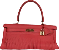 Hermes Fringe Shoulder Kelly 42 JPG Bougainvillea Clemence Gold Hardware Hermes Fringe Shoulder Kelly 42 JPG Bougainvillea Clemence Gold Hardware