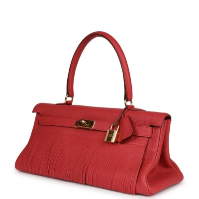 Hermes Fringe Shoulder Kelly 42 JPG Bougainvillea Clemence Gold Hardware Hermes Fringe Shoulder Kelly 42 JPG Bougainvillea Clemence Gold Hardware