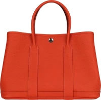 Hermes Garden Party 30 Capucine Negonda Palladium Hardware Hermes Garden Party 30 Capucine Negonda Palladium Hardware