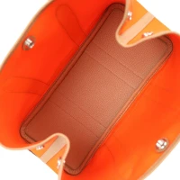 Hermes Garden Party 30 Orange Minium Toile and Biscuit Negonda Palladium Hardware Hermes Garden Party 30 Orange Minium Toile and Biscuit Negonda Palladium Hardware