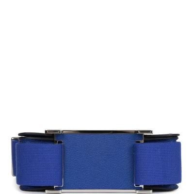 Hermes Geta Bleu Electric Chevre Palladium Hardware Hermes Geta Bleu Electric Chevre Palladium Hardware