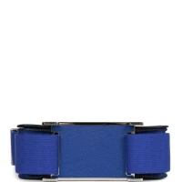 Hermes Geta Bleu Electric Chevre Palladium Hardware Hermes Geta Bleu Electric Chevre Palladium Hardware