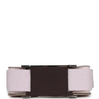 Hermes Geta Mauve Pale and Rouge Sellier Chevre Palladium Hardware Hermes Geta Mauve Pale and Rouge Sellier Chevre Palladium Hardware