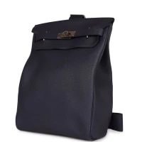 Hermes Hac A Dos GM Backpack Bleu Nuit Togo Palladium Hardware Hermes Hac A Dos GM Backpack Bleu Nuit Togo Palladium Hardware