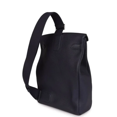 Hermes Hac A Dos GM Backpack Bleu Nuit Togo Palladium Hardware Hermes Hac A Dos GM Backpack Bleu Nuit Togo Palladium Hardware