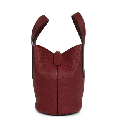 Hermes In-The-Loop 18 Rouge H Clemence and Swift Gold Hardware Hermes In-The-Loop 18 Rouge H Clemence and Swift Gold Hardware