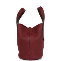 Hermes In-The-Loop 18 Rouge H Clemence and Swift Gold Hardware Hermes In-The-Loop 18 Rouge H Clemence and Swift Gold Hardware