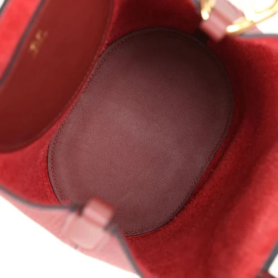 Hermes In-The-Loop 18 Rouge H Clemence and Swift Gold Hardware Hermes In-The-Loop 18 Rouge H Clemence and Swift Gold Hardware