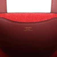 Hermes In-The-Loop 18 Rouge H Clemence and Swift Gold Hardware Hermes In-The-Loop 18 Rouge H Clemence and Swift Gold Hardware