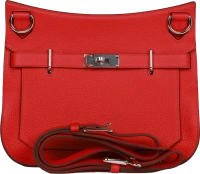 Hermes Jypsiere 28 Rouge De Coeur Clemence Palladium Hardware Hermes Jypsiere 28 Rouge De Coeur Clemence Palladium Hardware