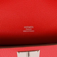 Hermes Jypsiere 28 Rouge De Coeur Clemence Palladium Hardware Hermes Jypsiere 28 Rouge De Coeur Clemence Palladium Hardware
