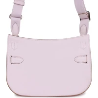 Hermes Jypsiere Mini Mauve Pale Verso Evercolor Palladium Hardware Hermes Jypsiere Mini Mauve Pale Verso Evercolor Palladium Hardware