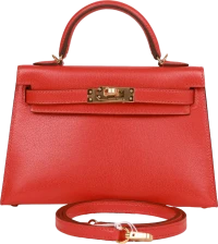 Hermes Kelly 20 Capucine Chevre Gold Hardware Hermes Kelly 20 Capucine Chevre Gold Hardware