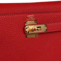 Hermes Kelly Ado II Backpack Rouge Casaque Clemence Gold Hardware Hermes Kelly Ado II Backpack Rouge Casaque Clemence Gold Hardware