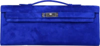 Hermes Kelly Cut Bleu Electric Doblis Palladium Hardware Hermes Kelly Cut Bleu Electric Doblis Palladium Hardware