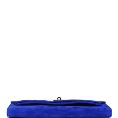 Hermes Kelly Cut Bleu Electric Doblis Palladium Hardware Hermes Kelly Cut Bleu Electric Doblis Palladium Hardware