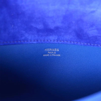 Hermes Kelly Cut Bleu Electric Doblis Palladium Hardware Hermes Kelly Cut Bleu Electric Doblis Palladium Hardware