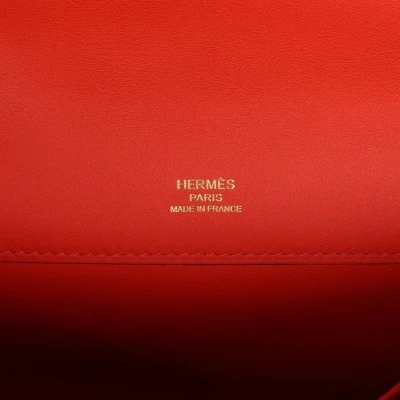 Hermes Kelly Cut Capucine Swift Gold Hardware