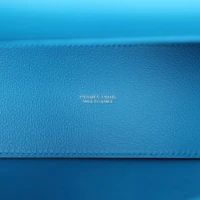 Hermes Kelly Danse Bleu Zanzibar Evercolor Palladium Hardware Hermes Kelly Danse Bleu Zanzibar Evercolor Palladium Hardware