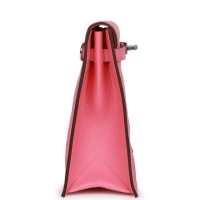 Hermes Kelly Danse Rose Azalee Swfit Palladium Hardware Hermes Kelly Danse Rose Azalee Swfit Palladium Hardware