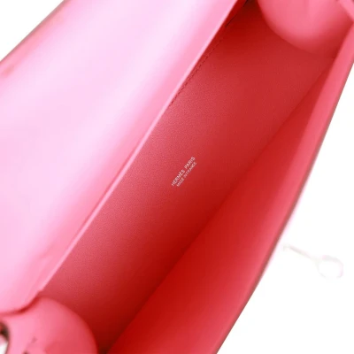 Hermes Kelly Danse Rose Azalee Swfit Palladium Hardware Hermes Kelly Danse Rose Azalee Swfit Palladium Hardware